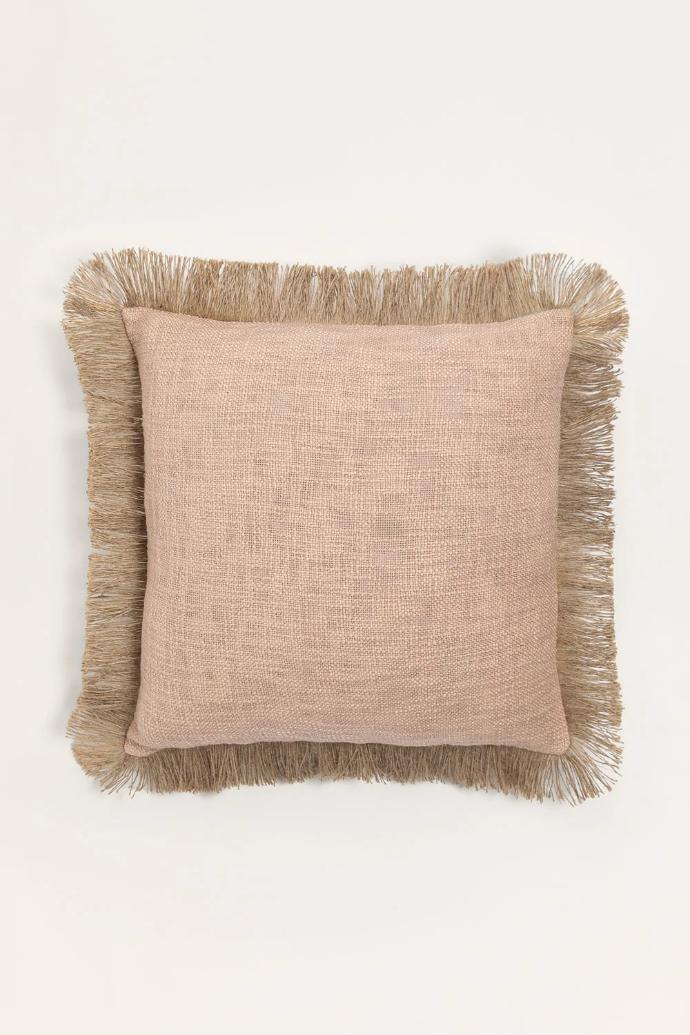 Cojín Flecos nude 45x45