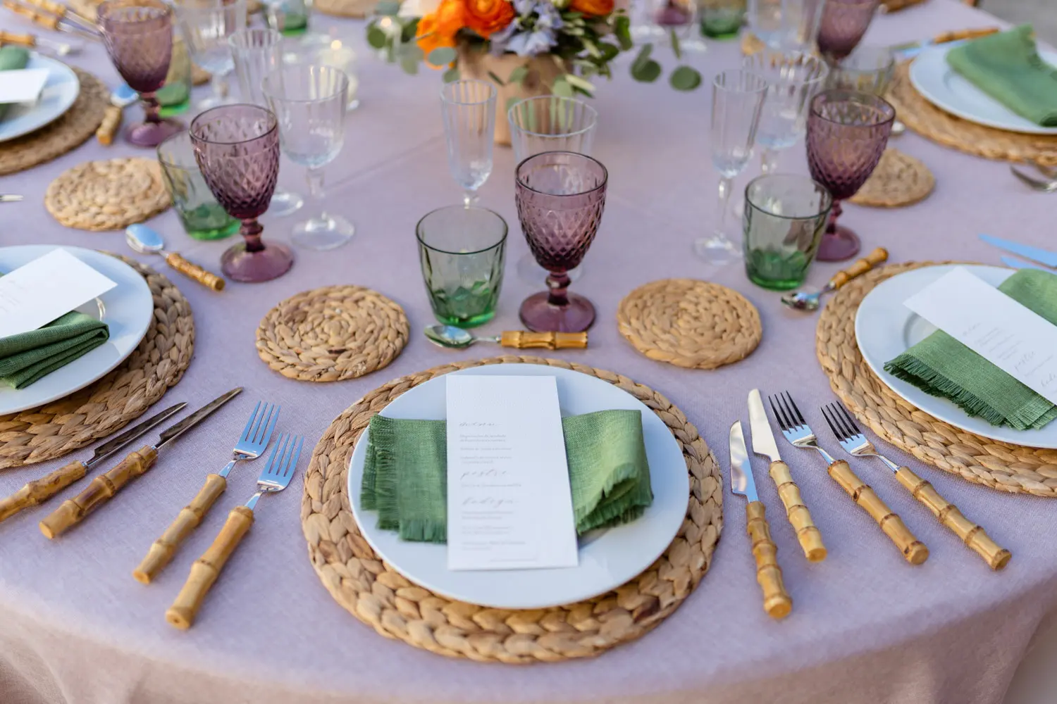 Inspiración de mesa Llebeig