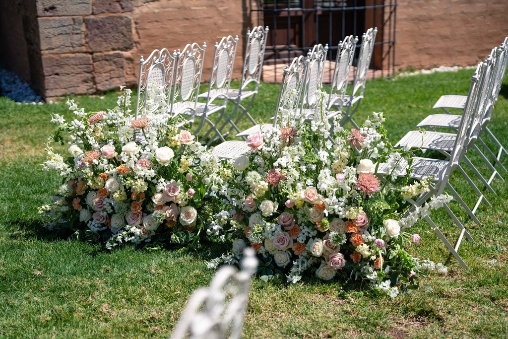 Silla forja blanca (ELEGIR COJÍN)
