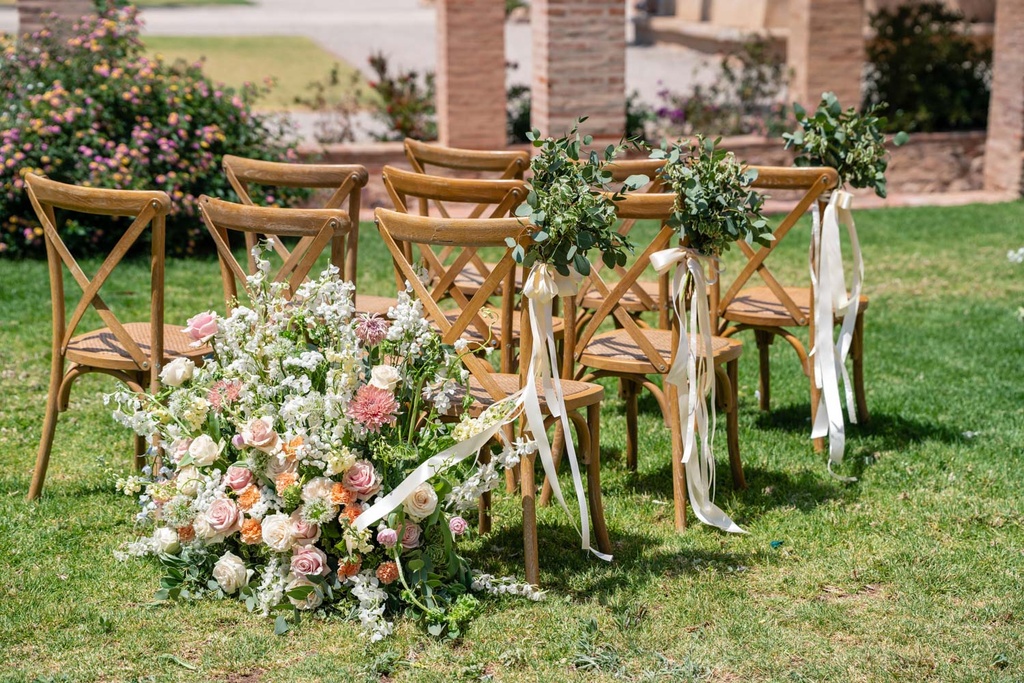 Silla Cross back madera natural