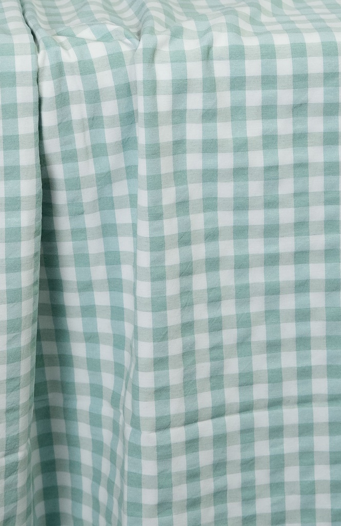 Mantel Vichy Mint cuadrado 3.60