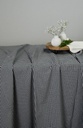 Mantel Vichy Negro rectangular 3.50x2.40