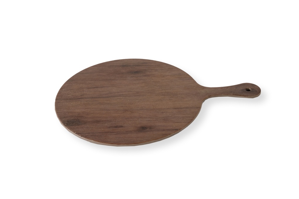 Bandeja paleta melamina madera redonda  30