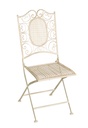 Silla forja blanca (ELEGIR COJÍN)