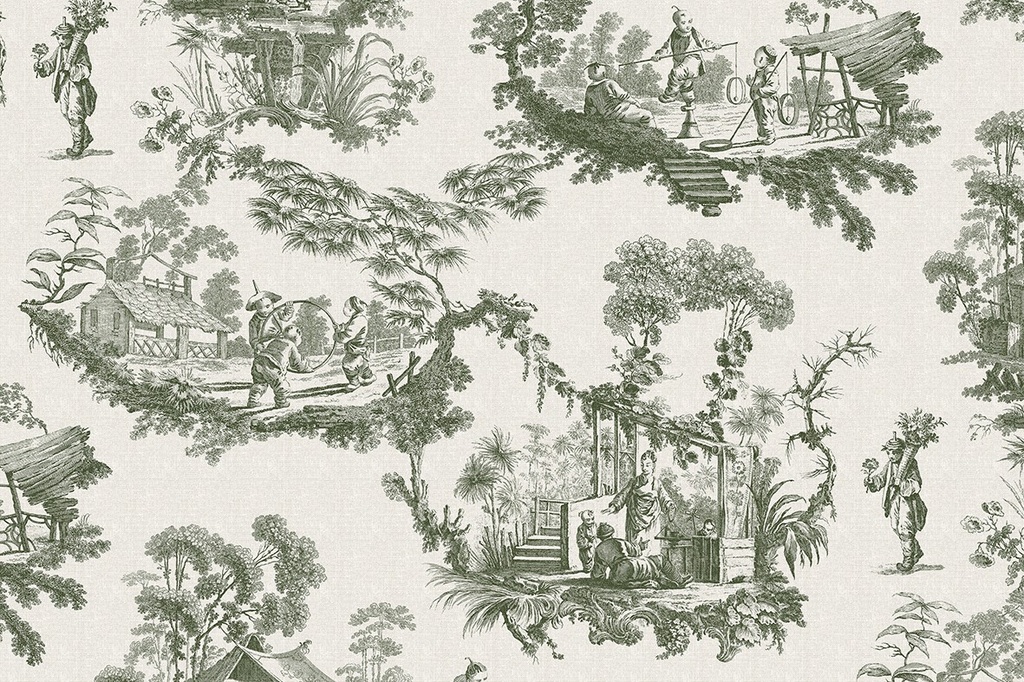 Mantel Toile de joy verde