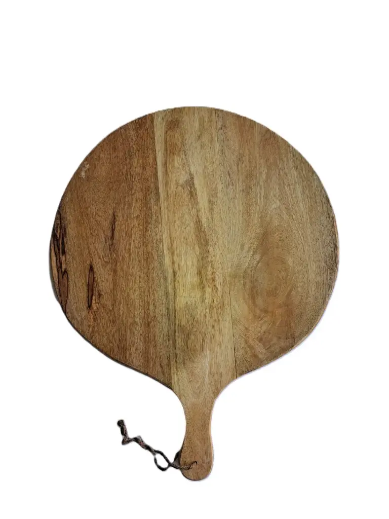 Bandeja paleta madera redonda 47