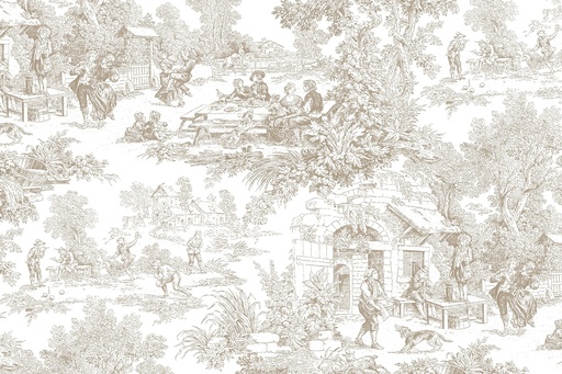 [MA096] Mantel Toile de joy beige